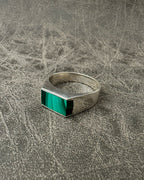 Anillo transformación - Plata 925 Piedra de Malaquita