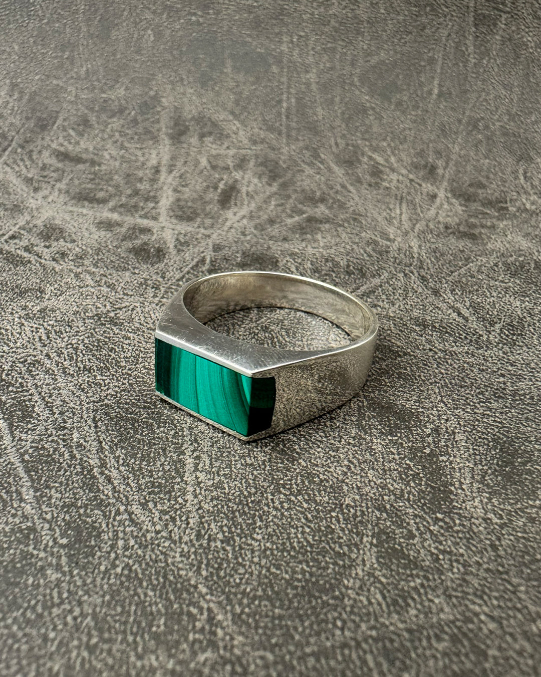 Anillo transformación - Plata 925 Piedra de Malaquita