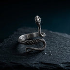 Anillo Serpiente Sagrada - Plata 925