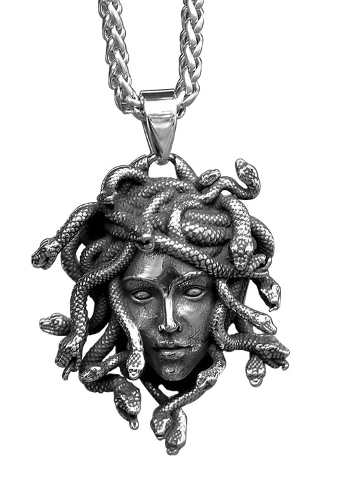Dije Medusa Protectora - Plata 925