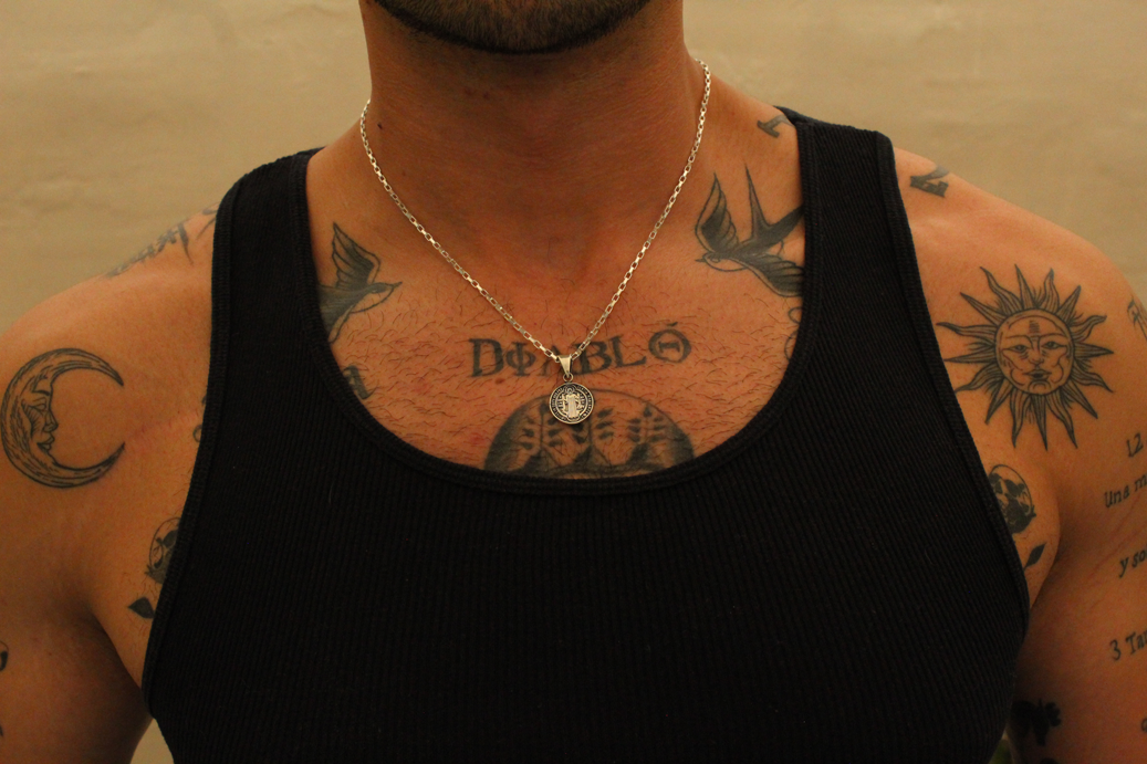 Dije San Benito - Plata 925