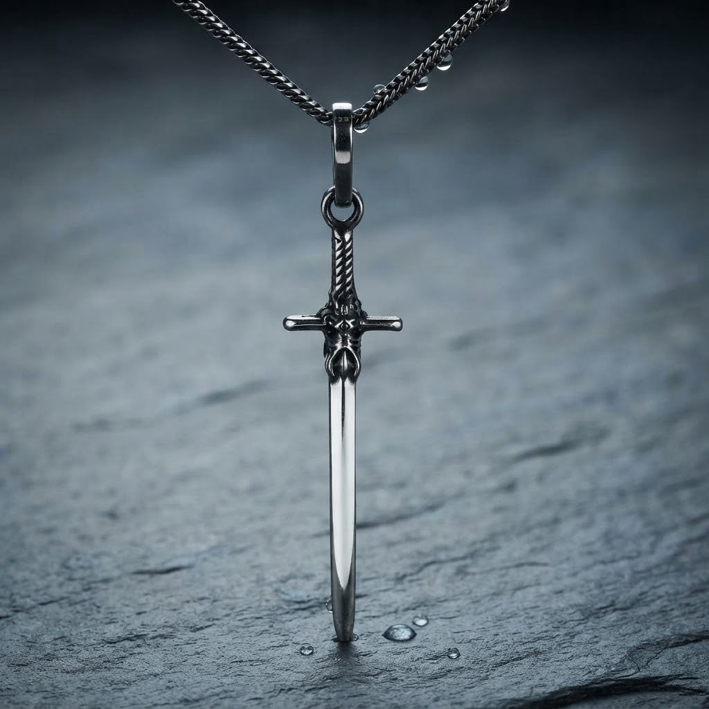 Dije Espada - Plata 925