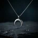 Dije Luna Suerte Plata 925