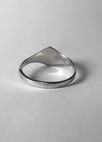 Anillo Ojo de Serpiente - Plata 925 y Piedra Natural Ópalo Morado