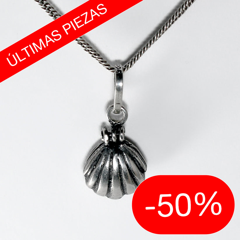 Dije Concha del Mar - Plata 925