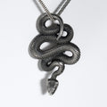 Dije Serpiente Protectora - Plata 925