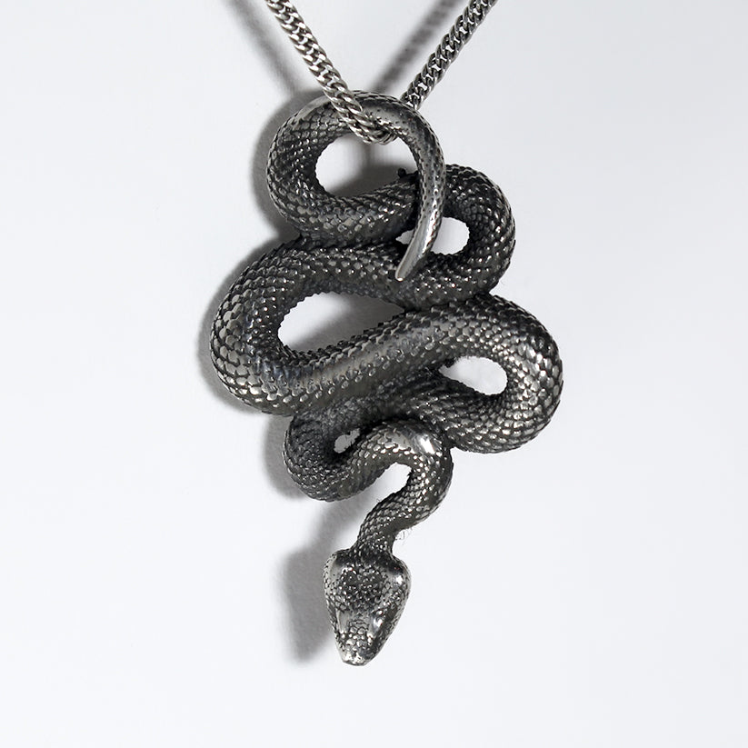Dije Serpiente Protectora - Plata 925