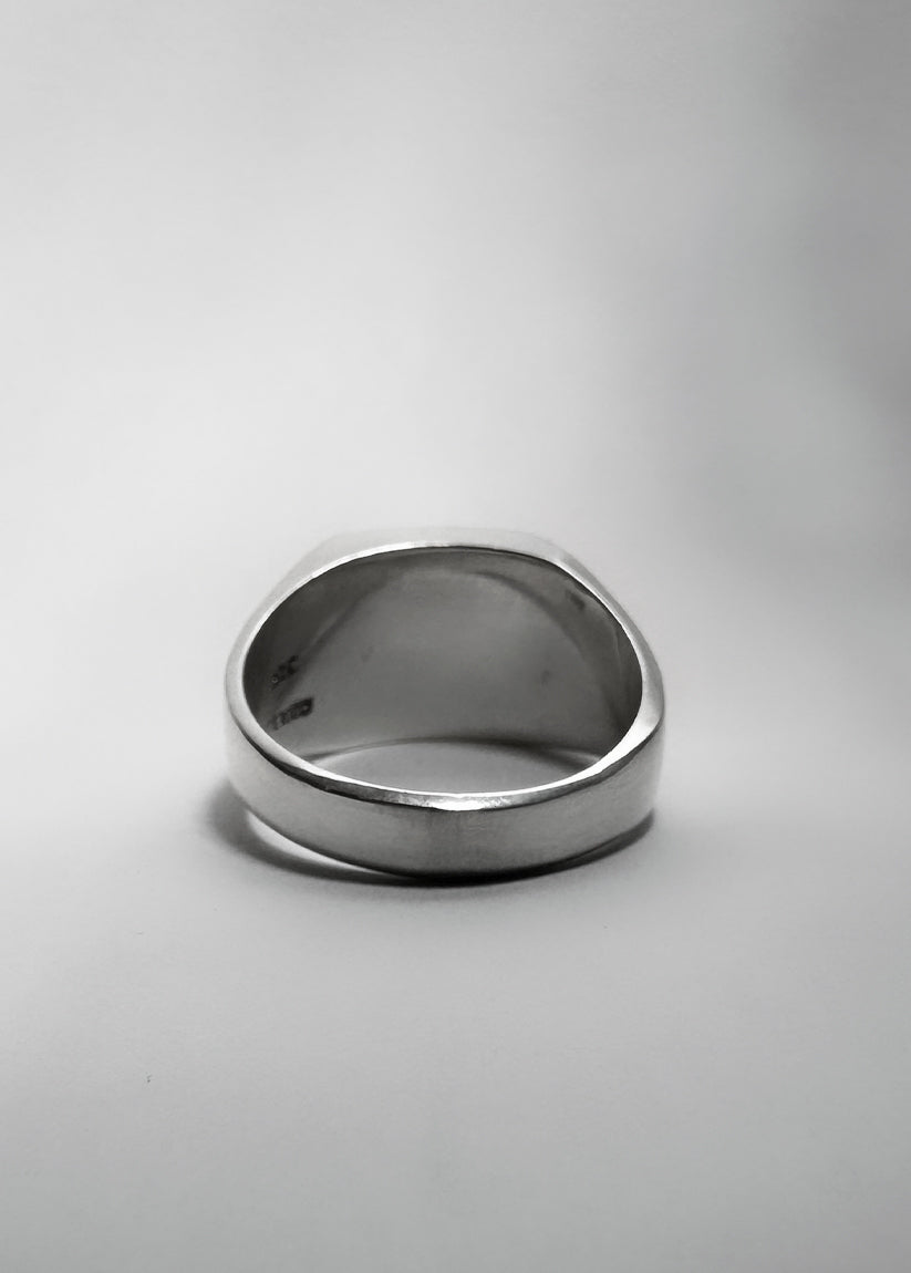 Anillo Piedra Lunar - Plata y Piedra Natural Aventurina