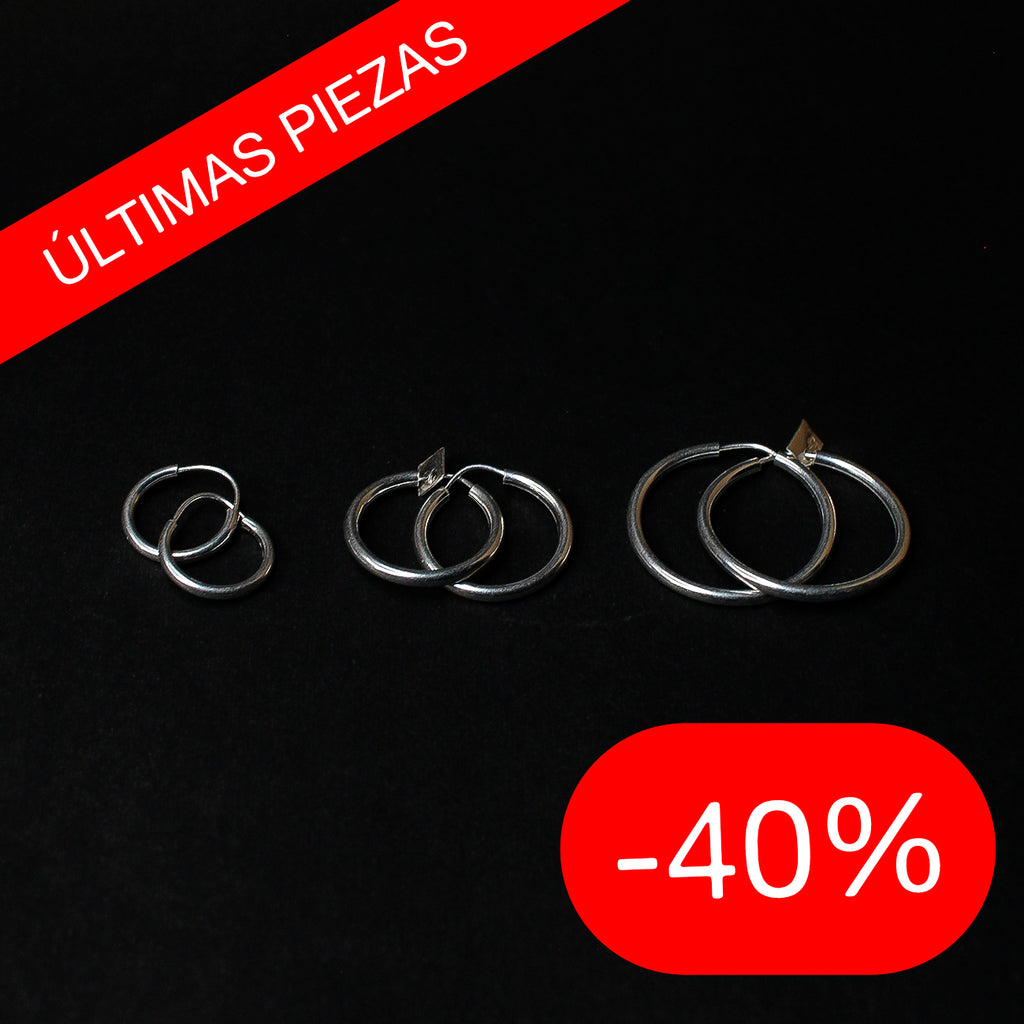 Aretes Arracadas en Plata 925