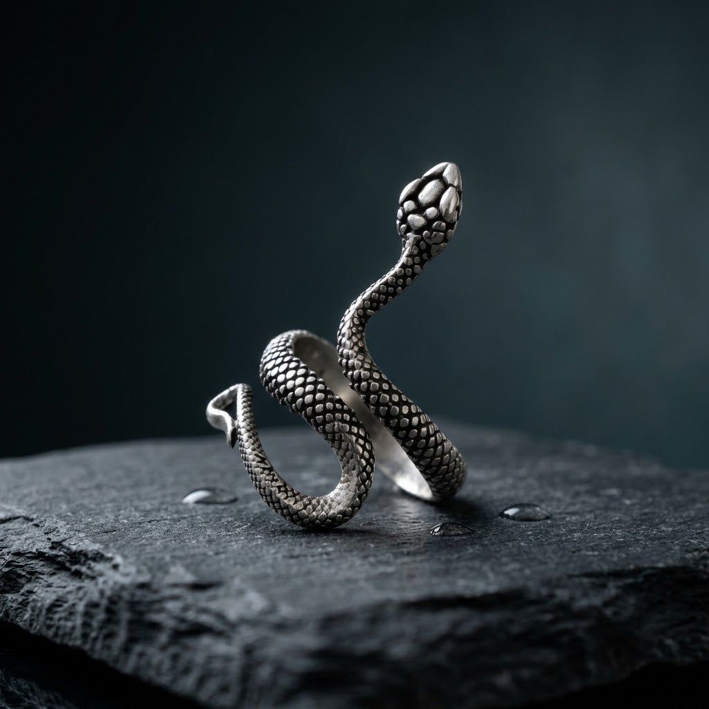 Anillo Serpiente Sagrada - Plata 925