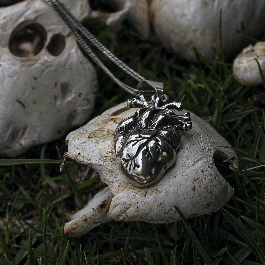 Dije Corazon Anatomico - Plata 925