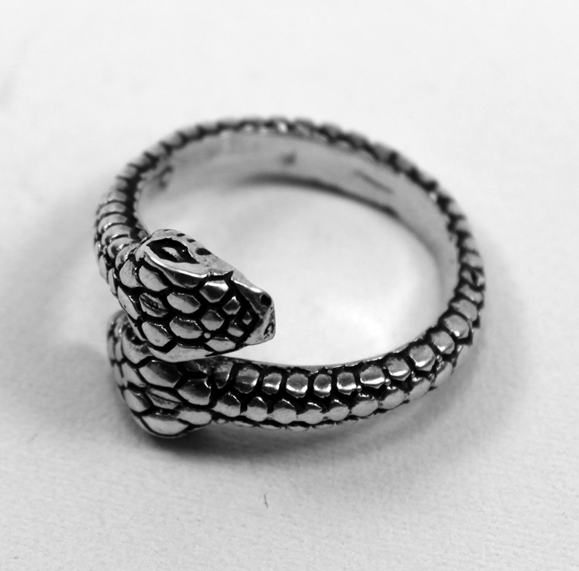 Anillo Serpiente Guardiana - Plata 925