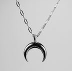 Dije Luna Suerte Plata 925