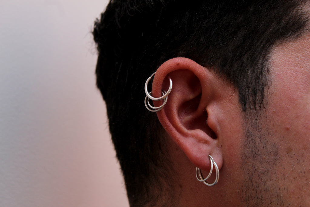 Aretes Arracadas en Plata 925