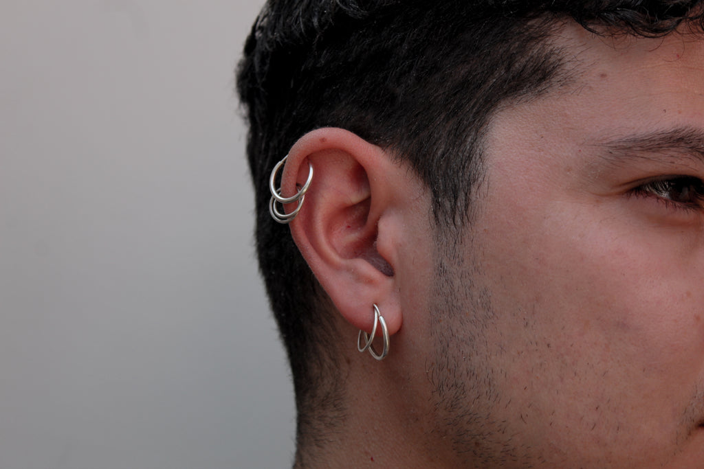 Aretes Arracadas en Plata 925