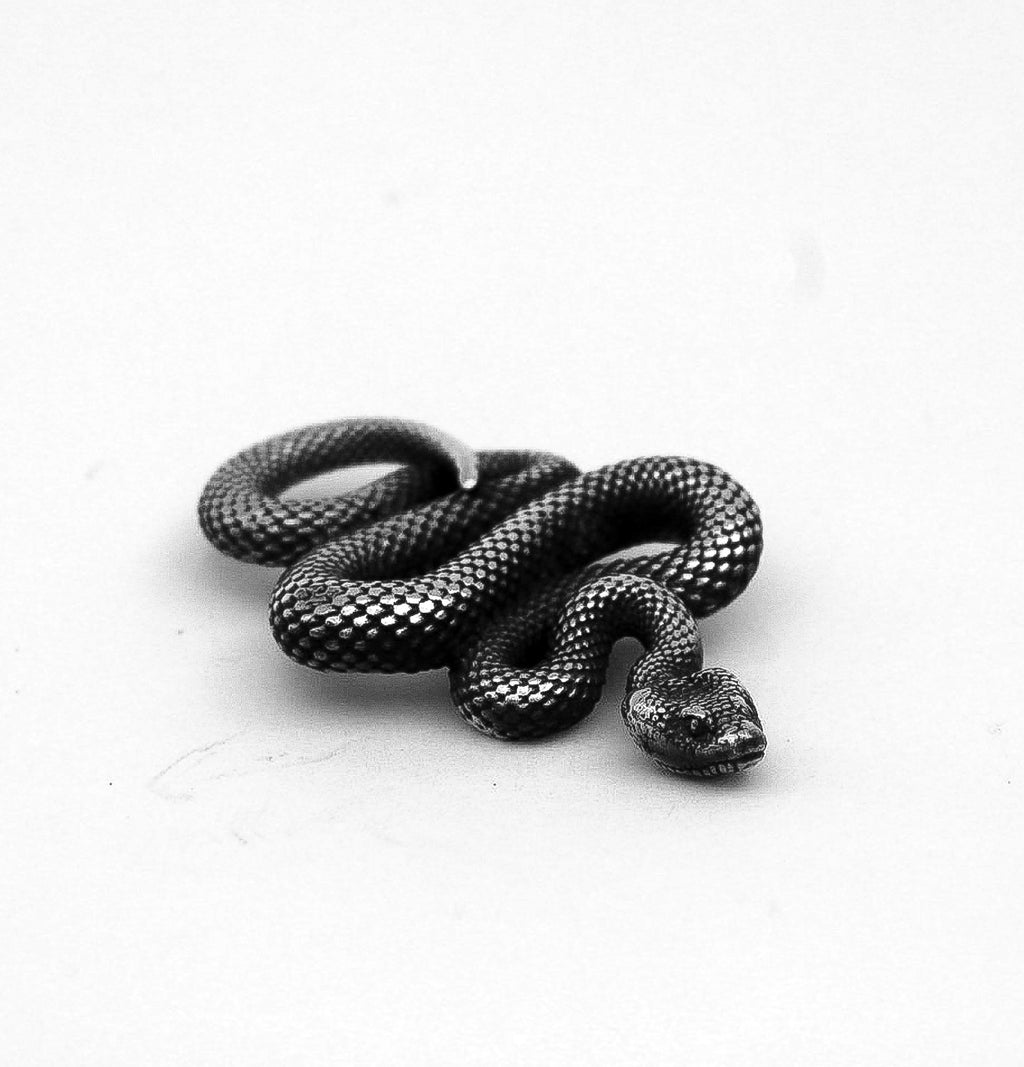 Dije Serpiente Protectora - Plata 925