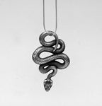 Dije Serpiente Protectora - Plata 925