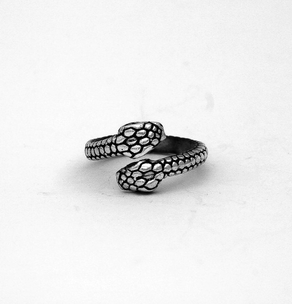 Anillo Serpiente Guardiana - Plata 925