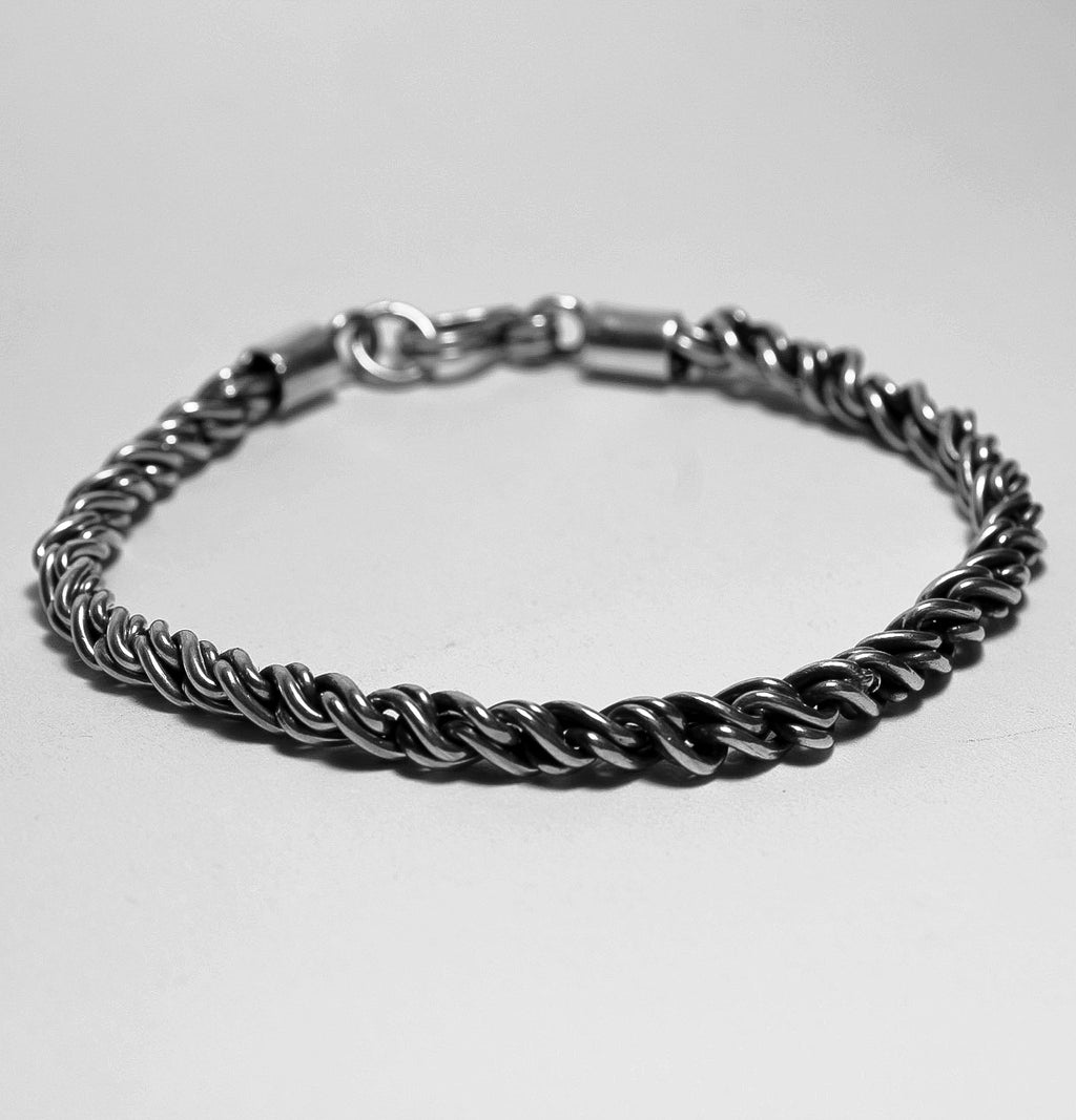 Pulsera Víbora de la Muerte Plata 925