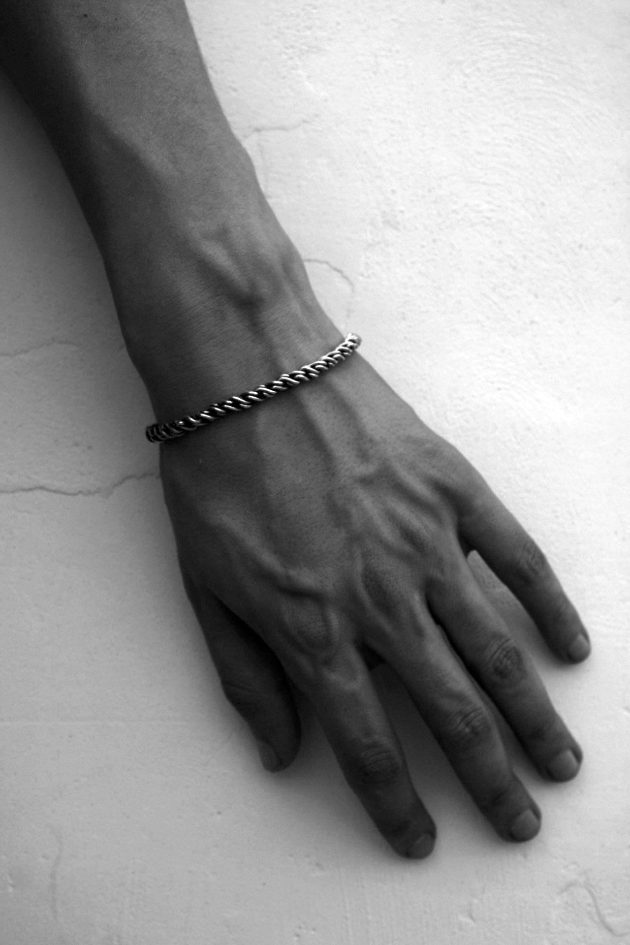 Pulsera Víbora de la Muerte Plata 925