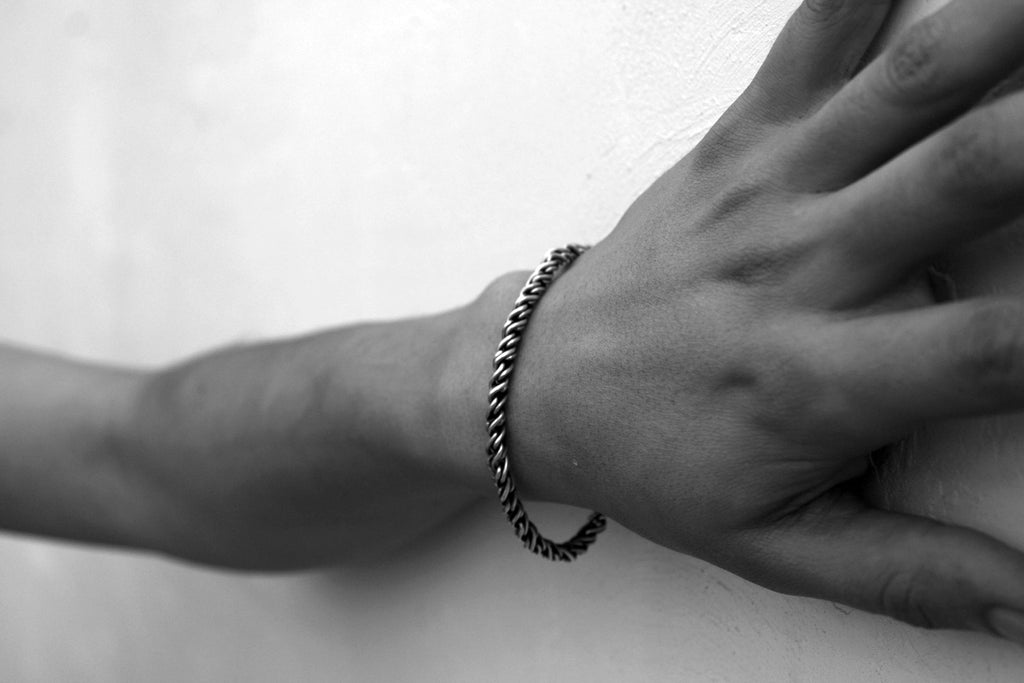 Pulsera Víbora de la Muerte Plata 925