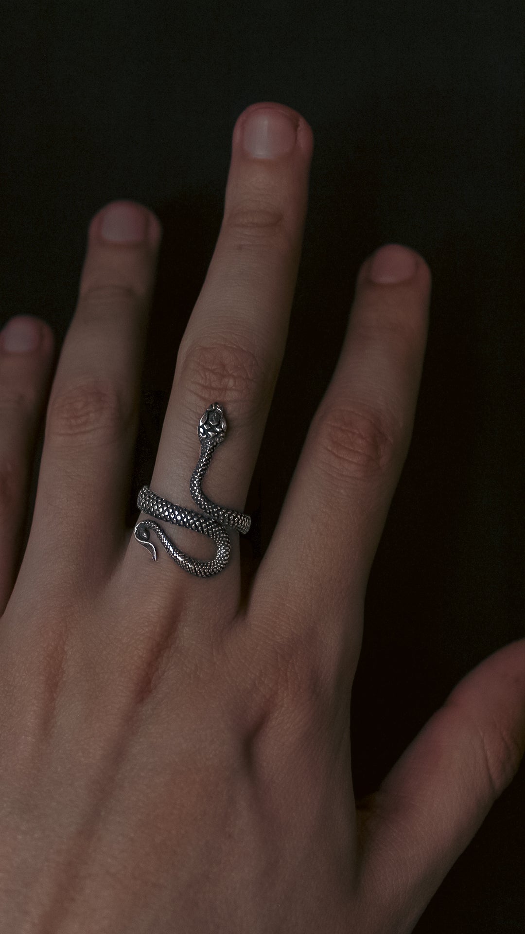 Anillo Serpiente Sagrada - Plata 925