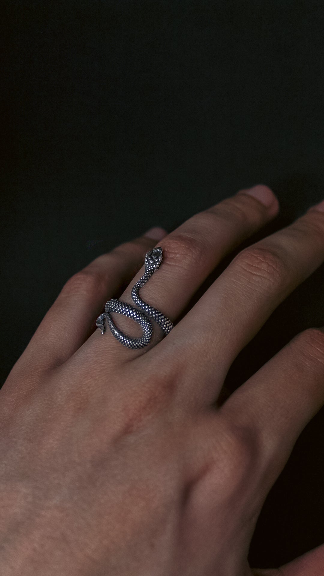 Anillo Serpiente Sagrada - Plata 925