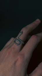 Anillo Serpiente Sagrada - Plata 925