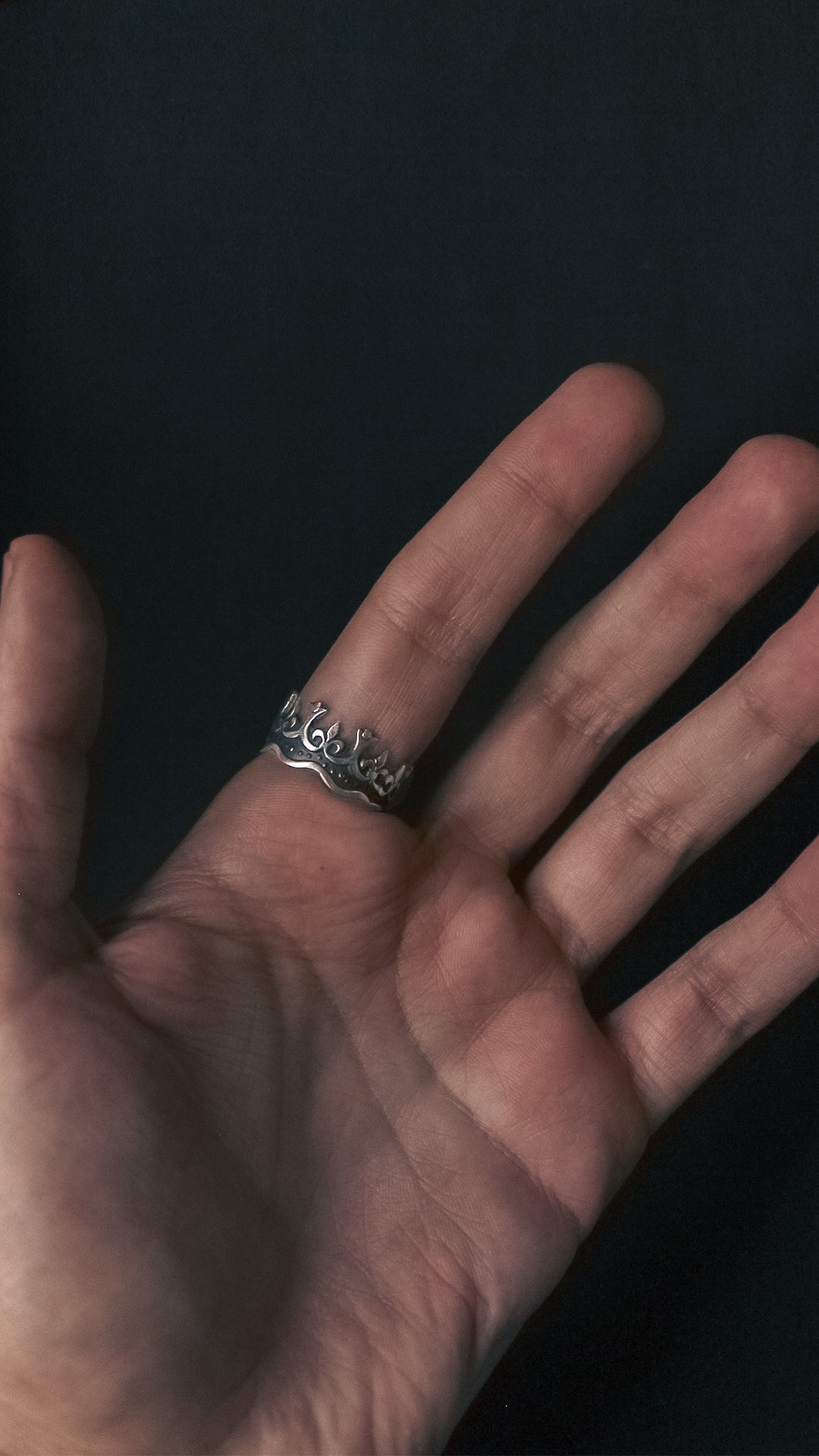 Anillo Corona de el Rey - Plata 925