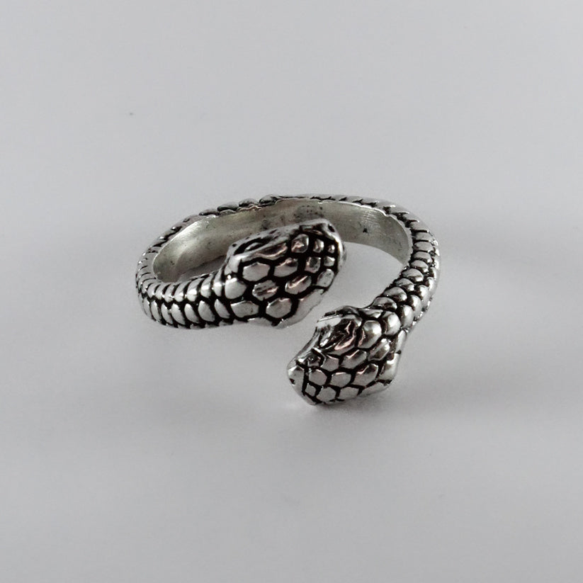 Anillo Serpiente Guardiana - Plata 925