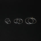Aretes Arracadas en Plata 925