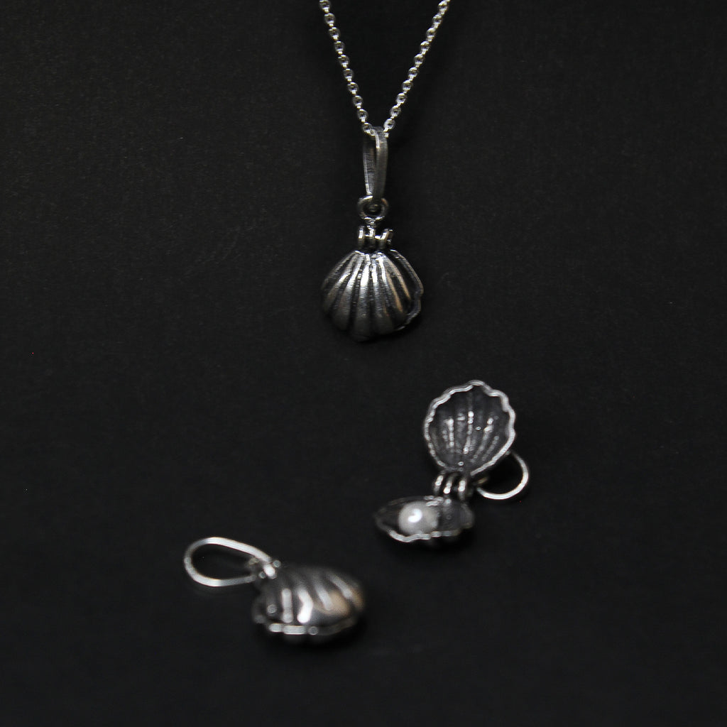 Dije Concha del Mar - Plata 925
