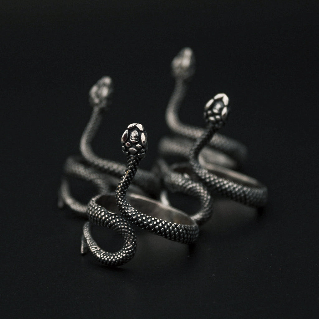 Anillo Serpiente Sagrada - Plata 925