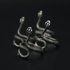 Anillo Serpiente Sagrada - Plata 925