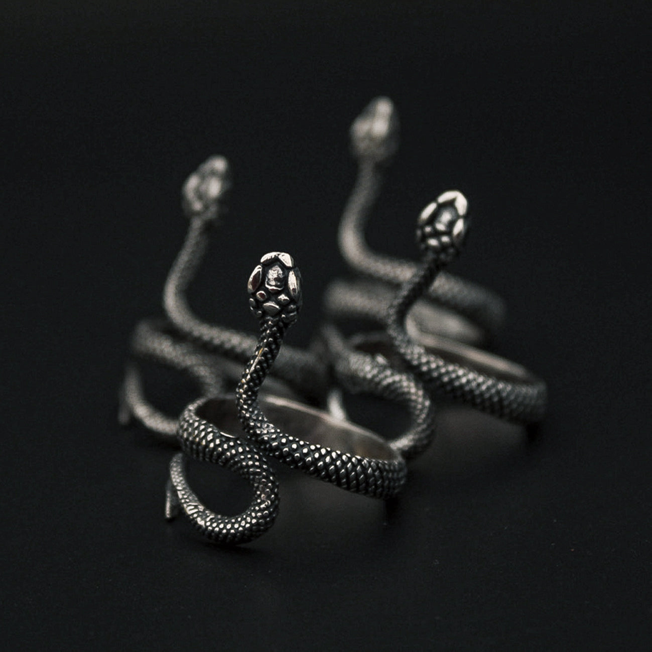 Anillo Serpiente Sagrada - Plata 925