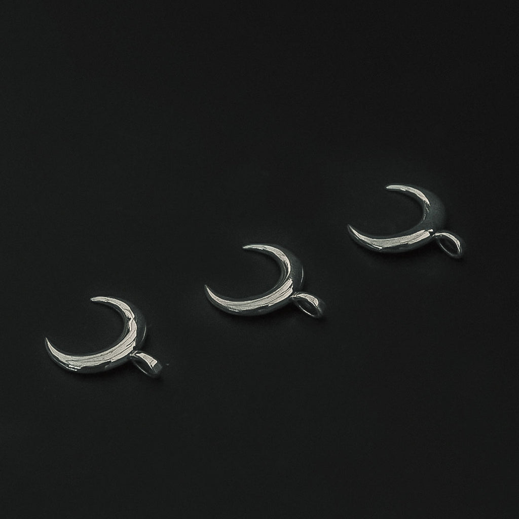 Dije Luna Suerte Plata 925